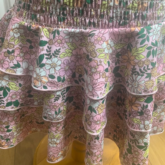 NWOT Shade Critters Pink Girls Smocked Ruffle Active Skirt - Picture 3 of 9